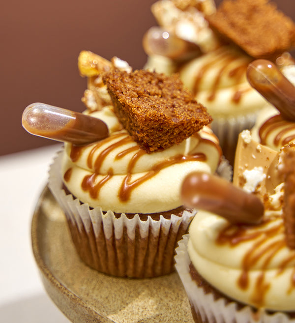 Sticky Toffee Cupcake Box