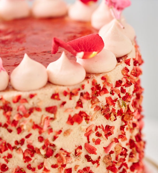 Strawberry Sakura Cake
