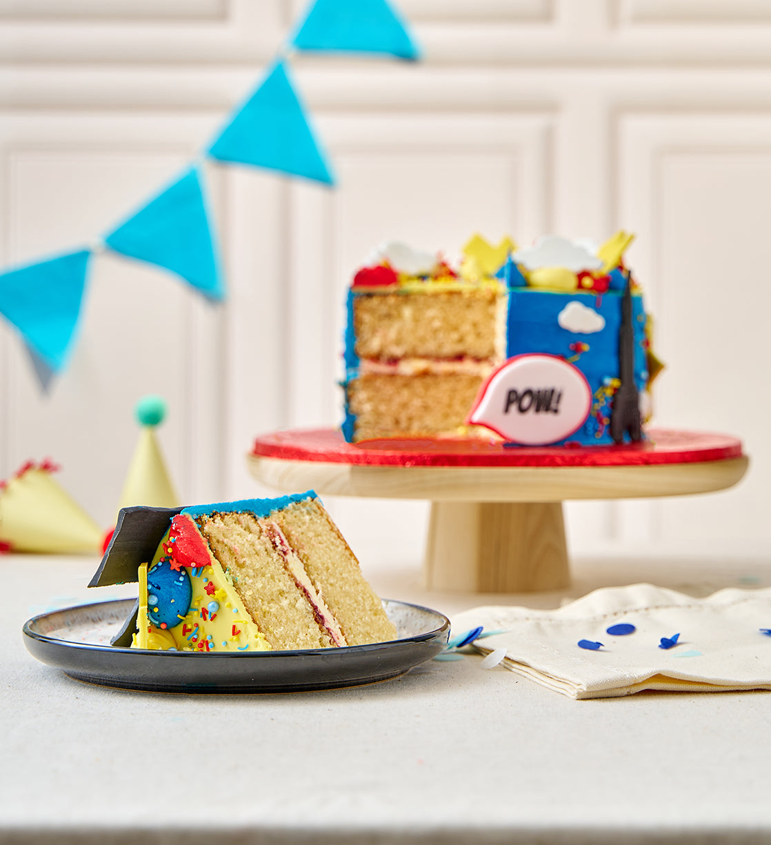 Superhero Cake