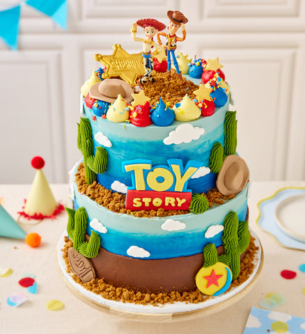 Disney Toy Story Themed Two Tier Cake