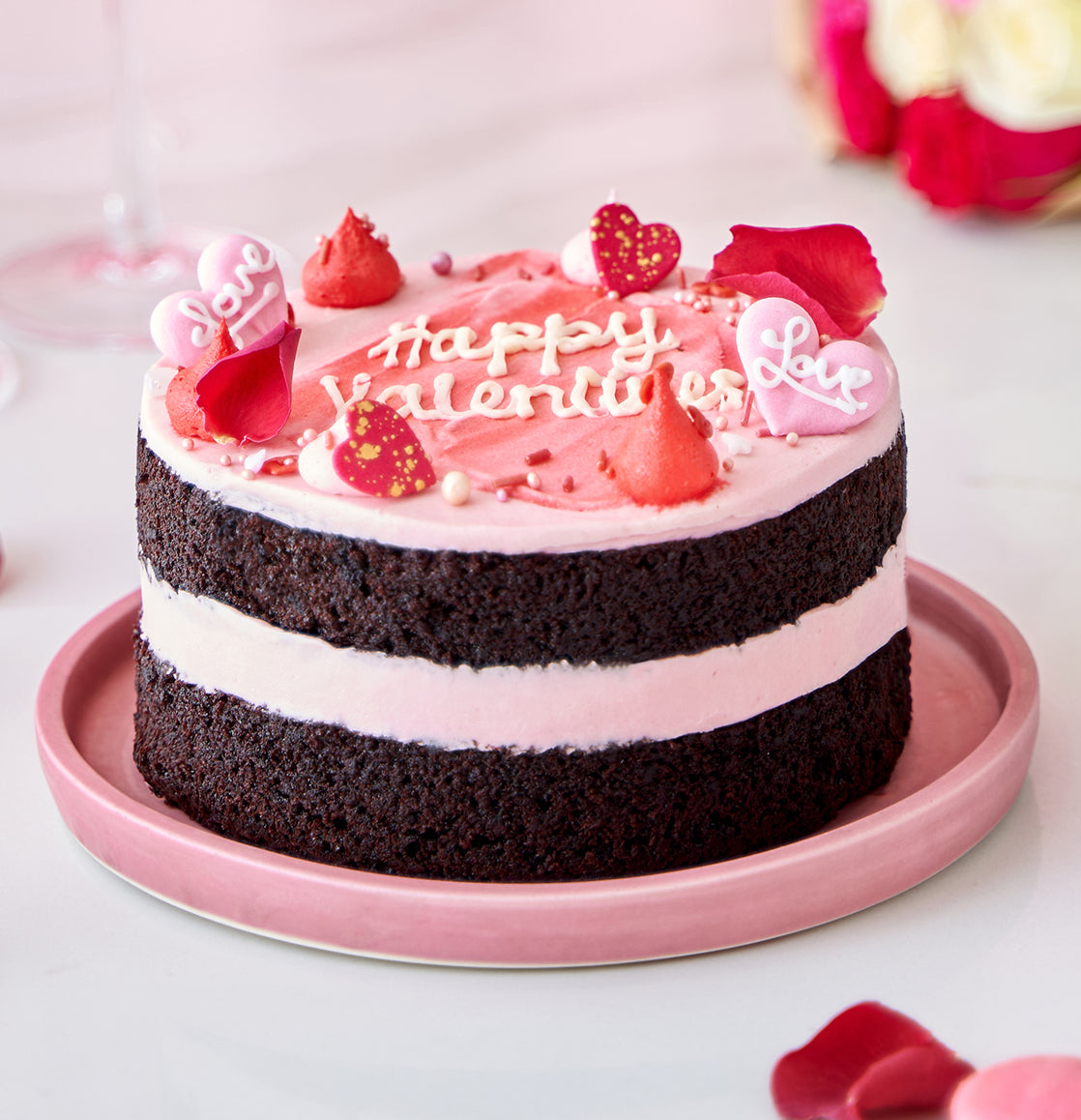 Valentine's Nationwide Chocolate Cake