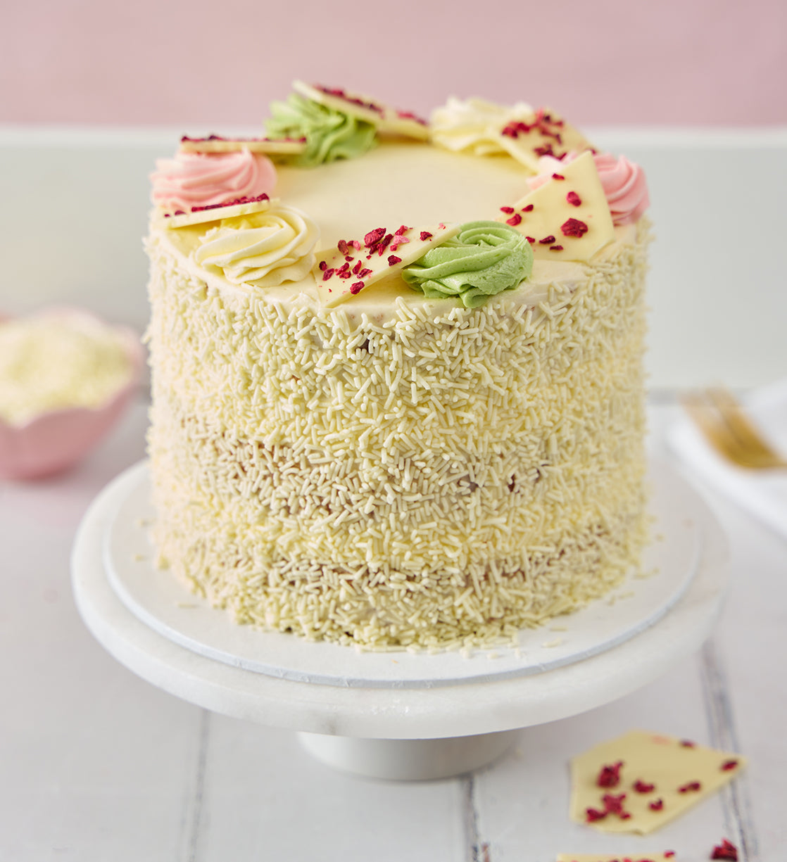 Vanilla Pastel Nationwide Cake