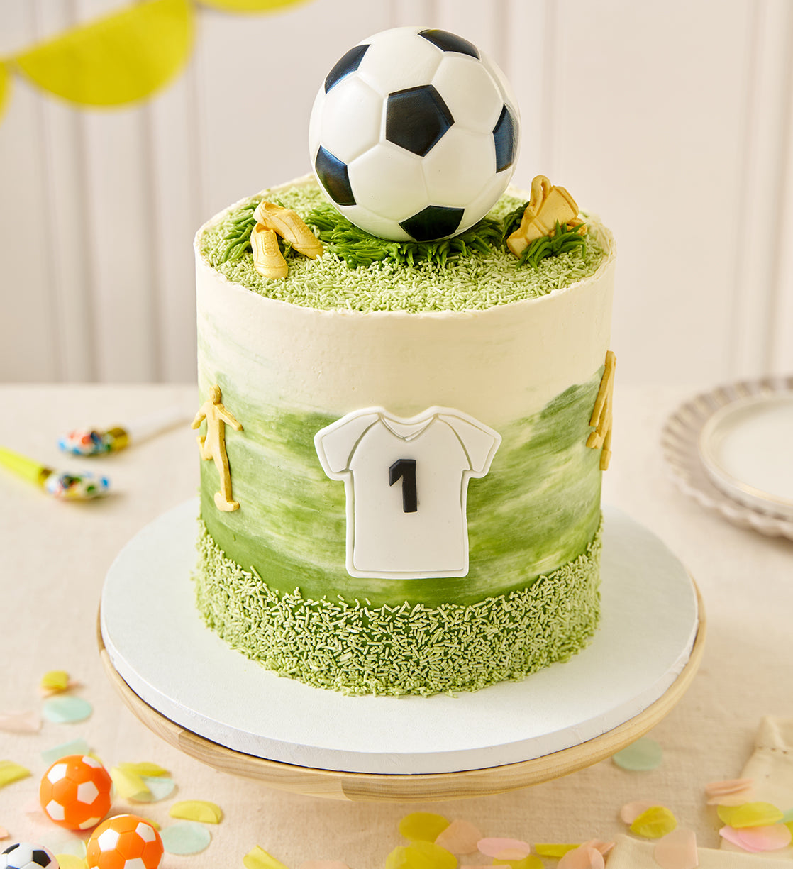 Football Tall Cake