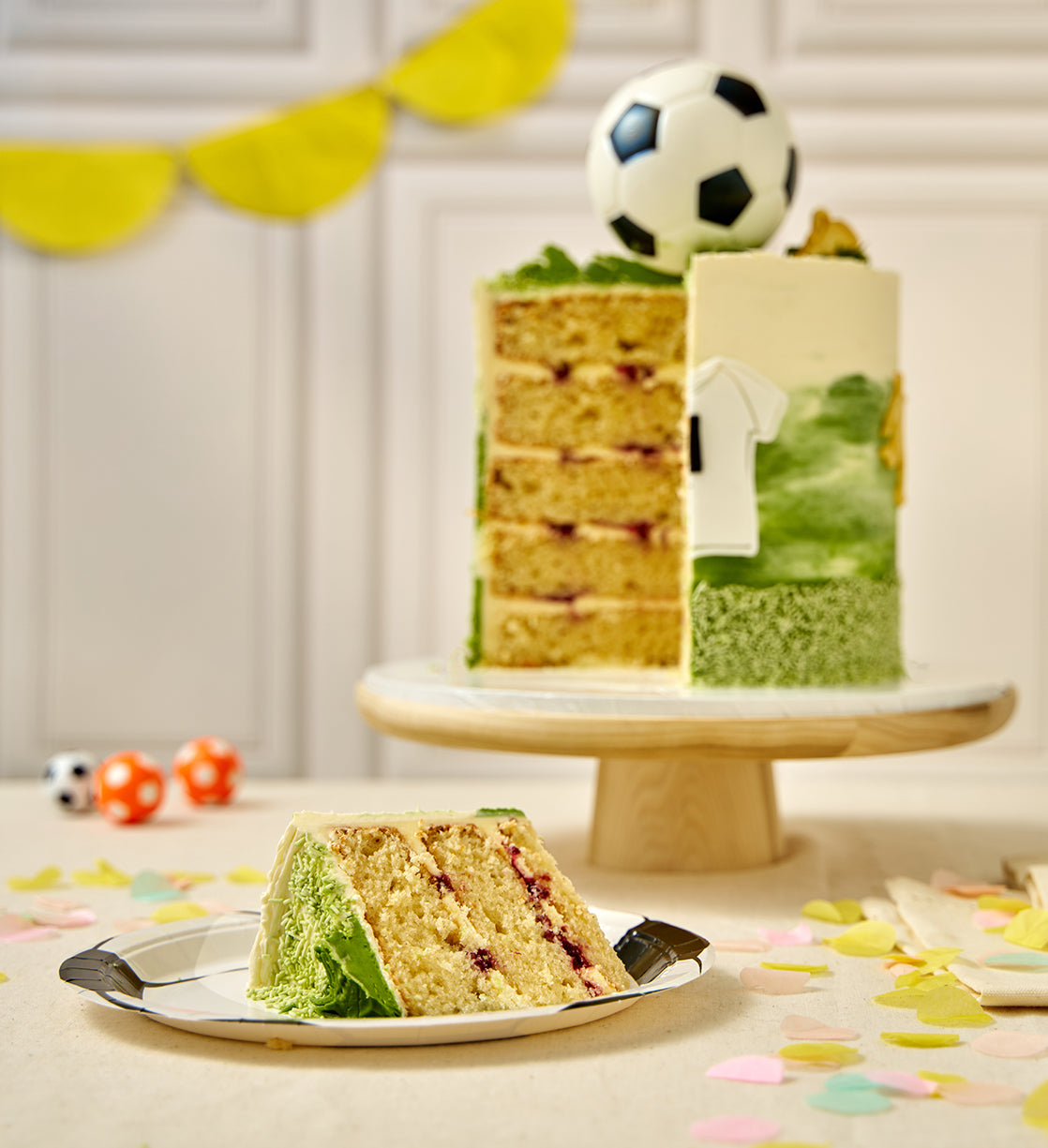 Football Tall Cake