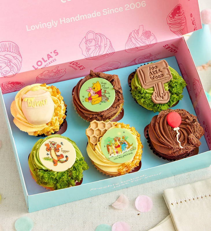Disney Winnie The Pooh Cupcake Box