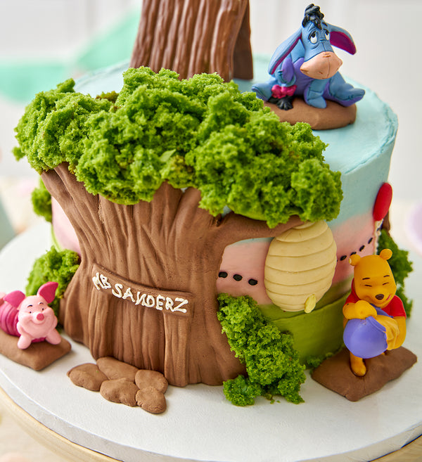 Disney Winnie The Pooh Themed Cake