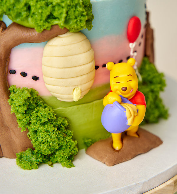 Disney Winnie The Pooh Themed Cake