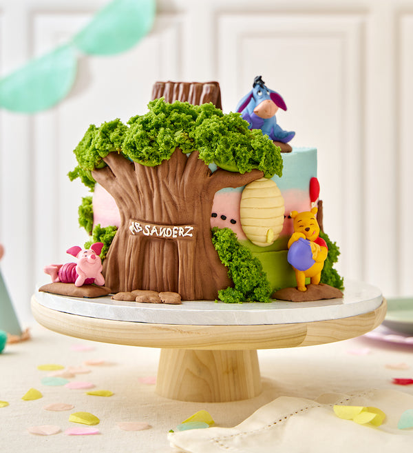 Disney Winnie The Pooh Themed Cake