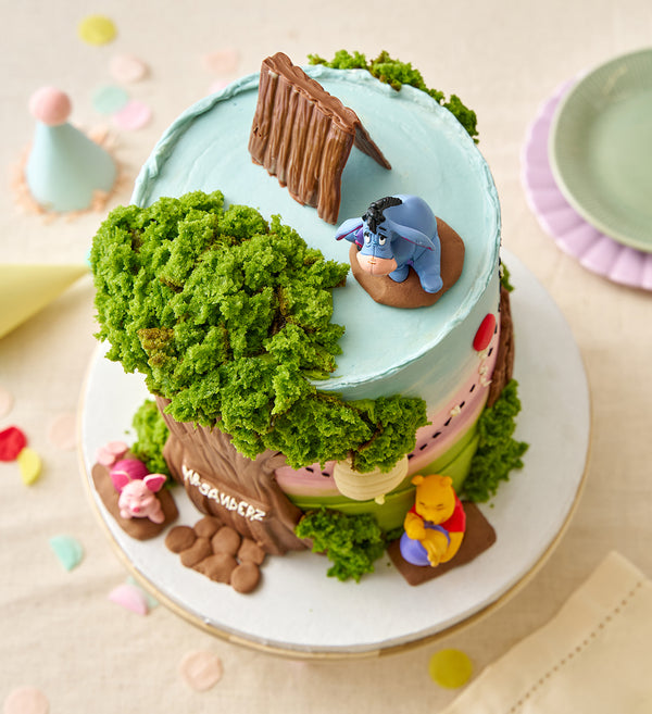 Disney Winnie The Pooh Themed Tall Cake
