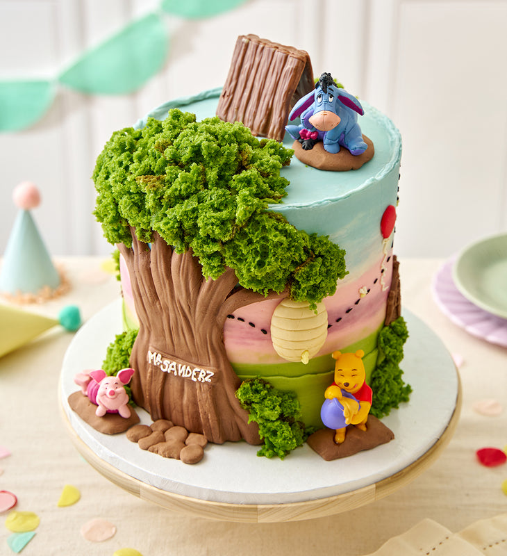 Disney Winnie The Pooh Themed Tall Cake