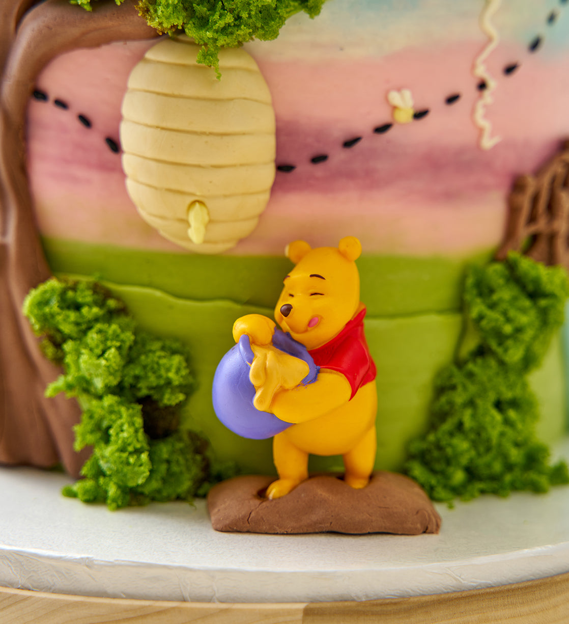 Disney Winnie The Pooh Themed Tall Cake