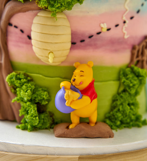 Disney Winnie The Pooh Themed Tall Cake