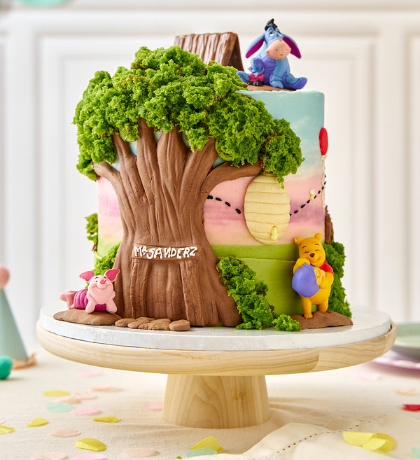 Disney Winnie The Pooh Themed Tall Cake
