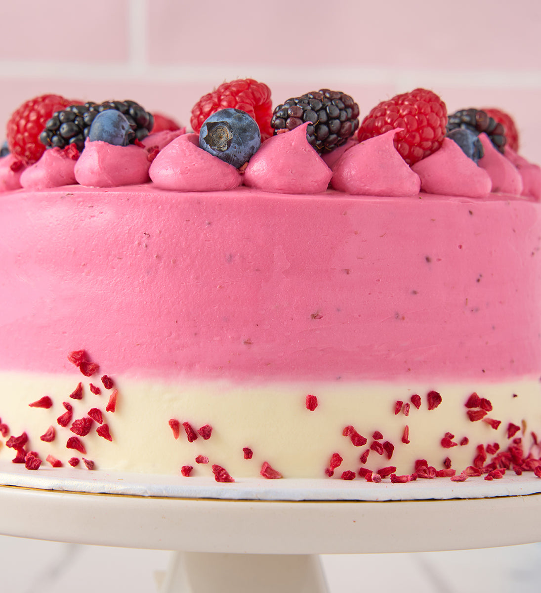 Mixed Berry Opera Cake – Lola's