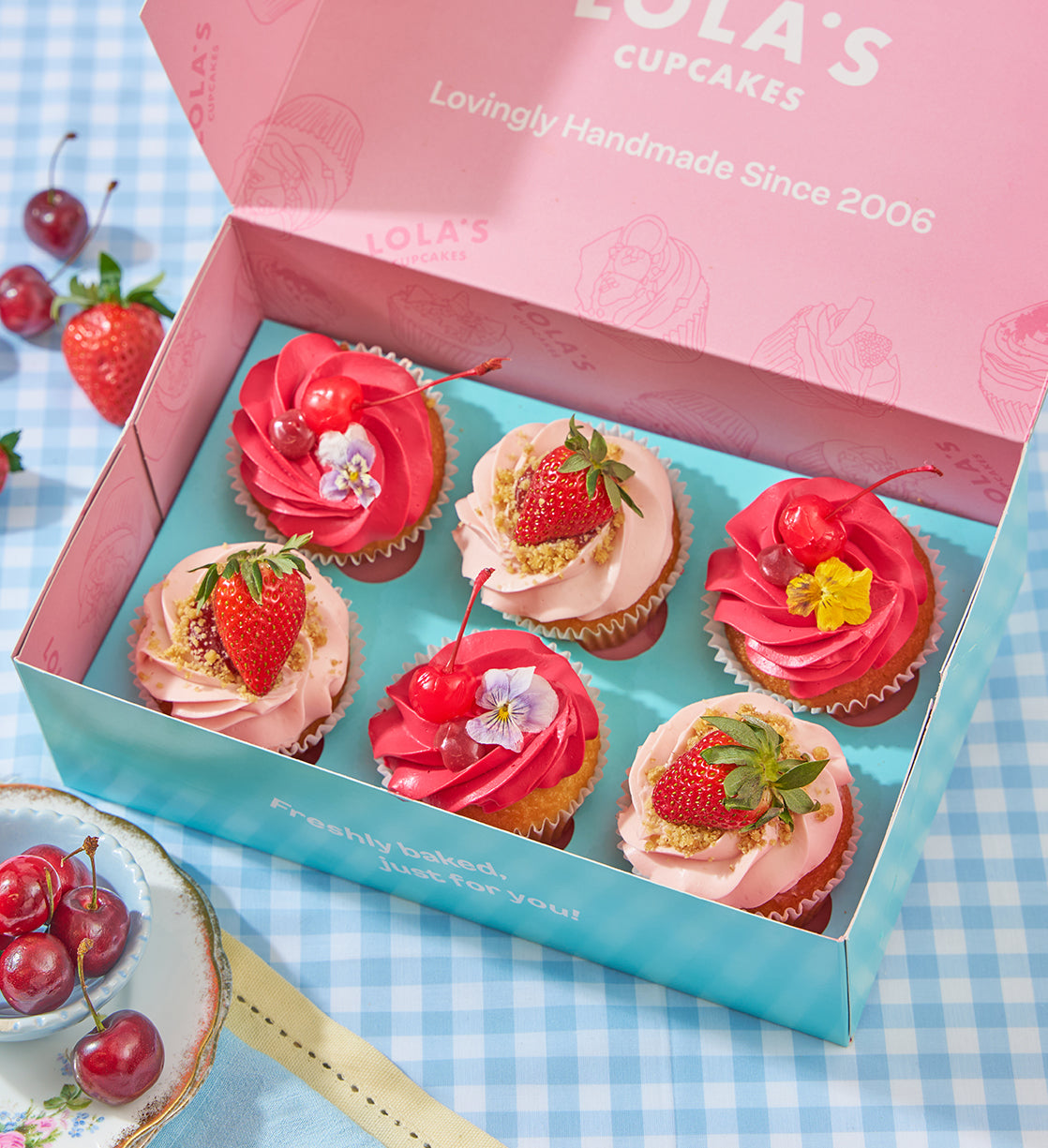 Very Berry Summer Cupcake Box