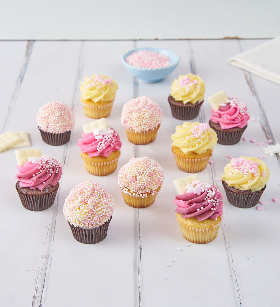 Pink Mini Cupcake Box – Lola's