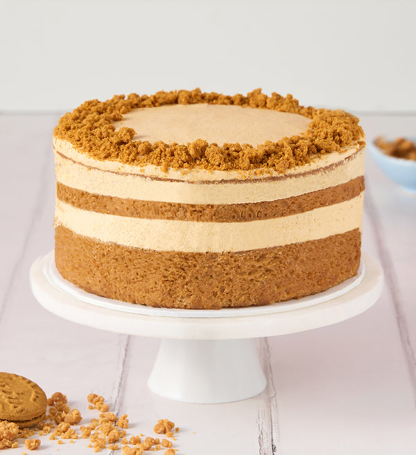 Vegan Caramel Biscuit Nationwide Cake