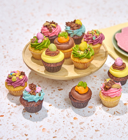 Easter Mini Cupcake Box