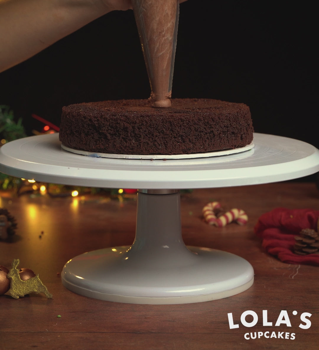 Nationwide Christmas Wreath Cake