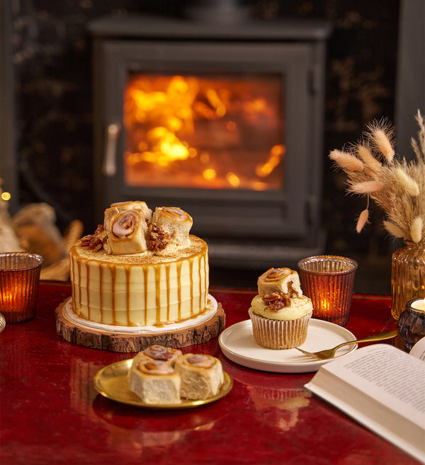 Cinnamon Bun Cake
