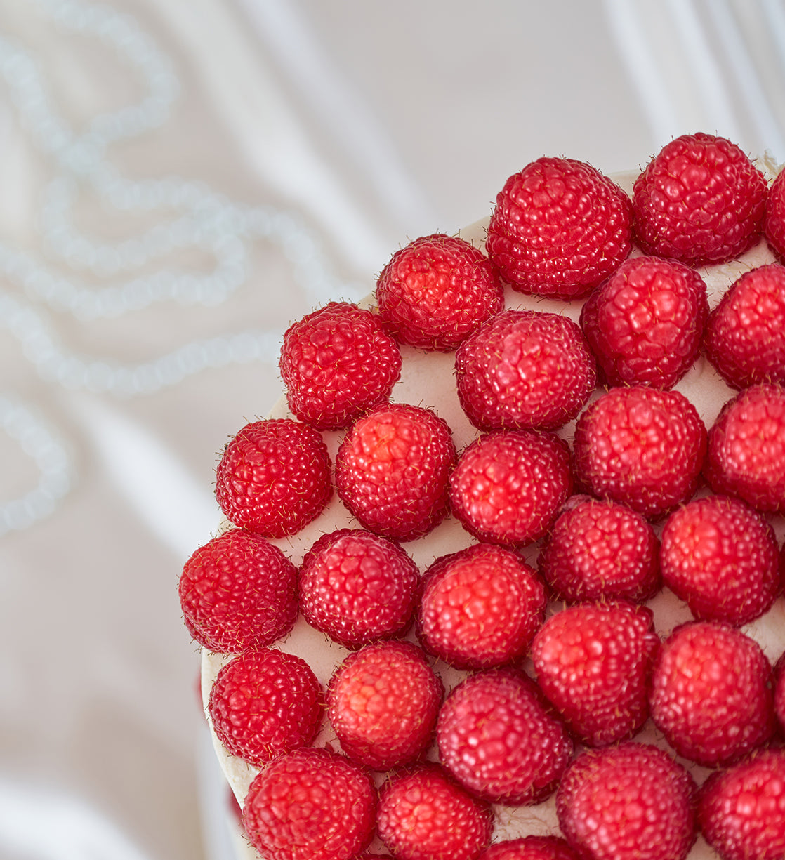 Raspberry Royale Two Tier Cake
