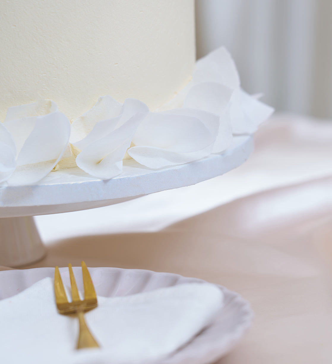 Ivory Silk Cake