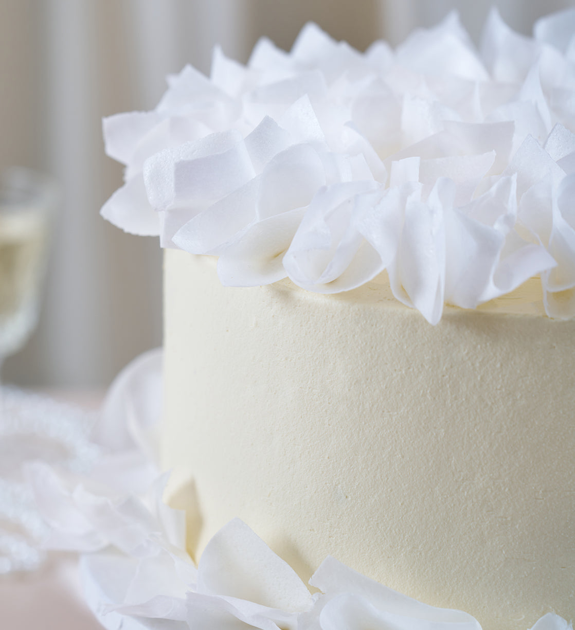Ivory Silk Cake