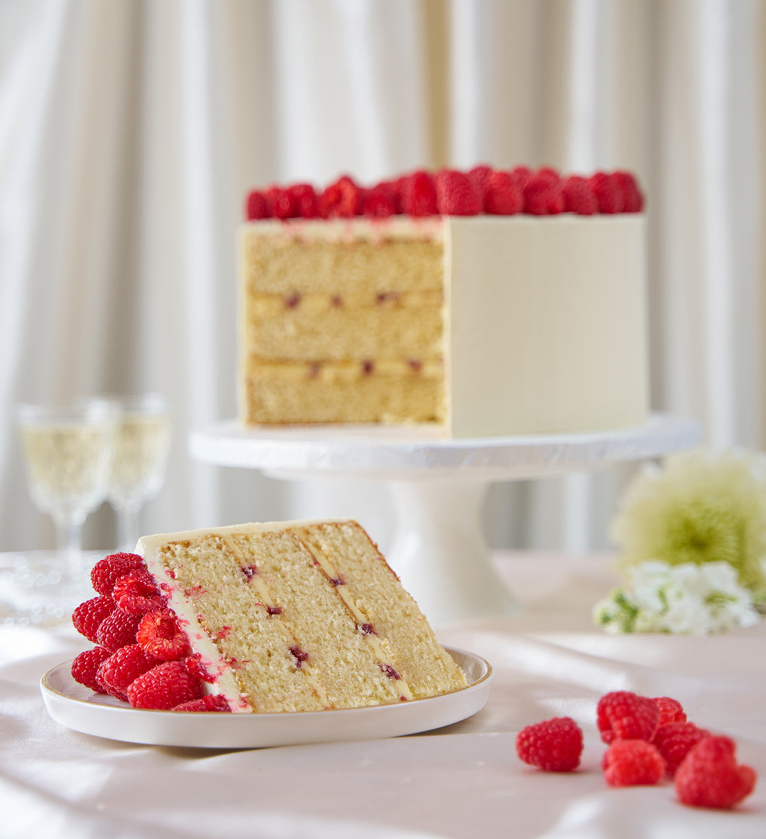 Raspberry Royale Cake