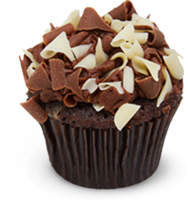 Black Bottom Mini Cupcake