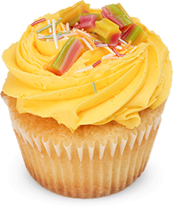 Vanilla Yellow Cupcake